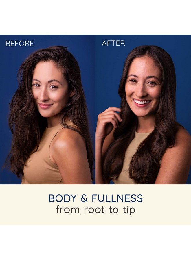 Aveeno Fresh Greens Blend Sulfatefree Conditioner With Rosemary Peppermint & Cucumber To Thicken & Nourish Clarifying & Volumizing For Thin Or Fine Hair Parabenfree 12Oz - Image 4