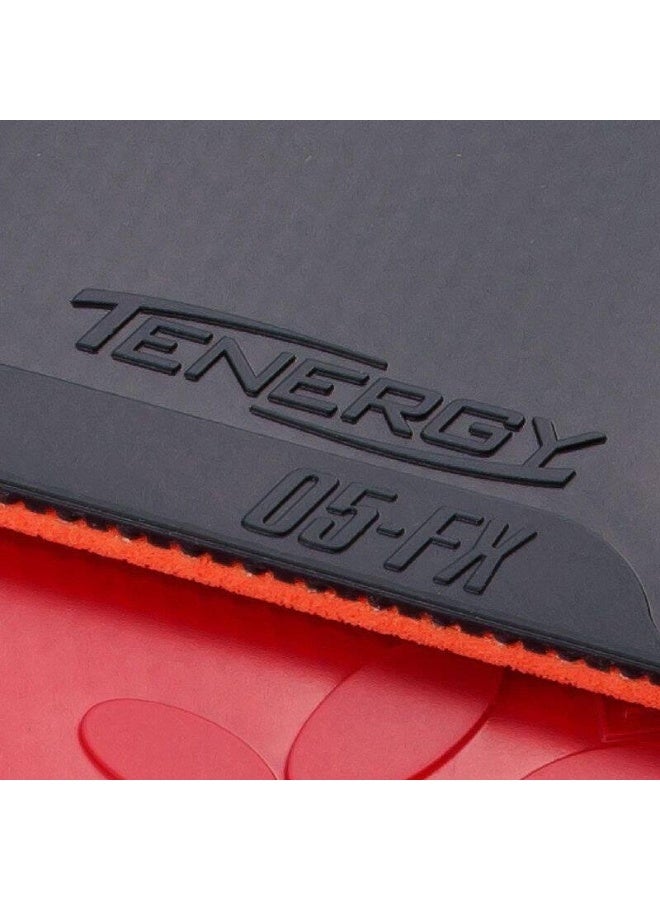 Butterfly Tenergy 05 FX Table Tennis Rubber - Black, 2.1mm - Image 2