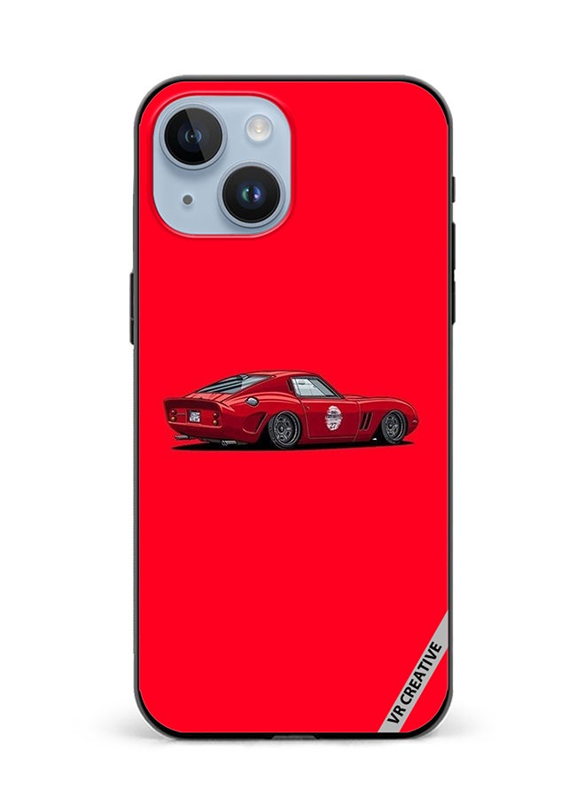 VR CREATIVE Protective Case Cover For Apple iPhone 15 Plus Car Design Multicolour - Image 1