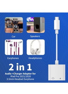 Generic USB-C to 3.5mm Headphone and Charger Adapter – Dual Function Audio & Fast Charging  - Image 3