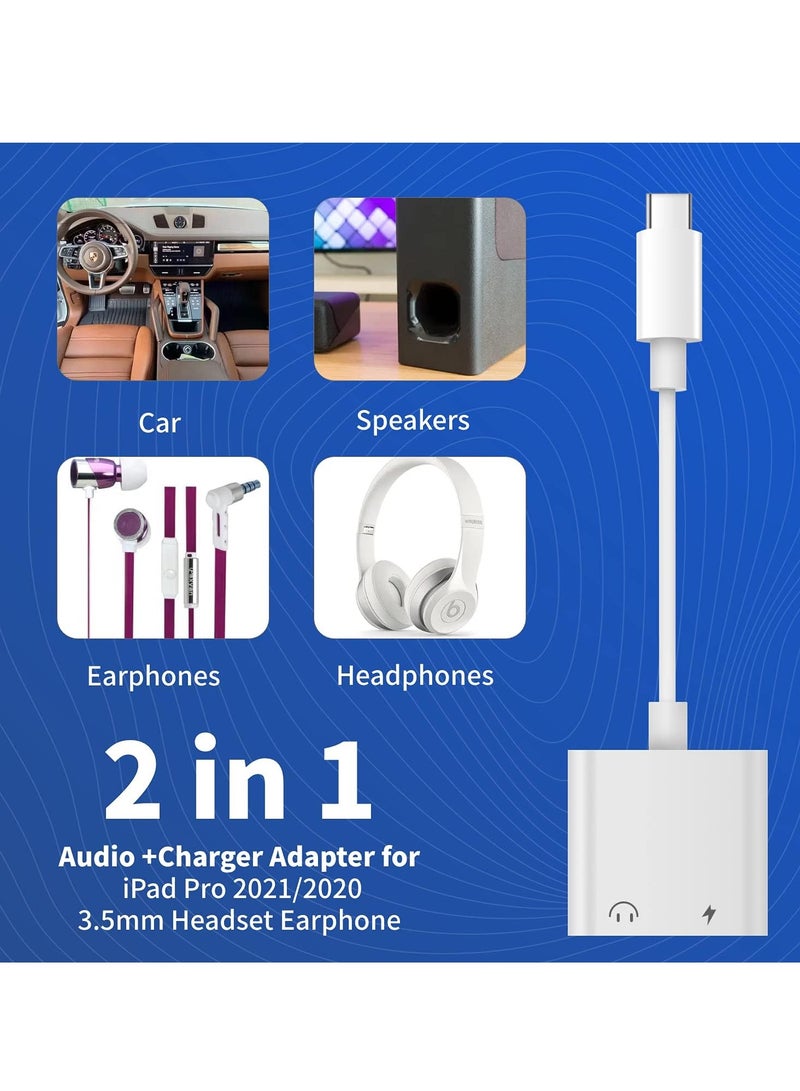 محول USB-C إلى 3.5 مم لسماعات الرأس والشحن – وظيفة مزدوجة للصوت والشحن السريع - Image 3