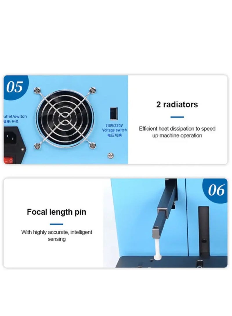 SS-890B Plus Multifunctional Fiber Laser Marking Machine Remove Back Cover Mobile Phone Wireless Control Laser Marking Auto Focus  - Image 5
