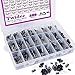 Twidec /500Pcs Aluminum Electrolytic Capacitor Assortment Box Kit 24Value 0.1uFÃ¯Â¼Â1000uF Different Range - Image 2