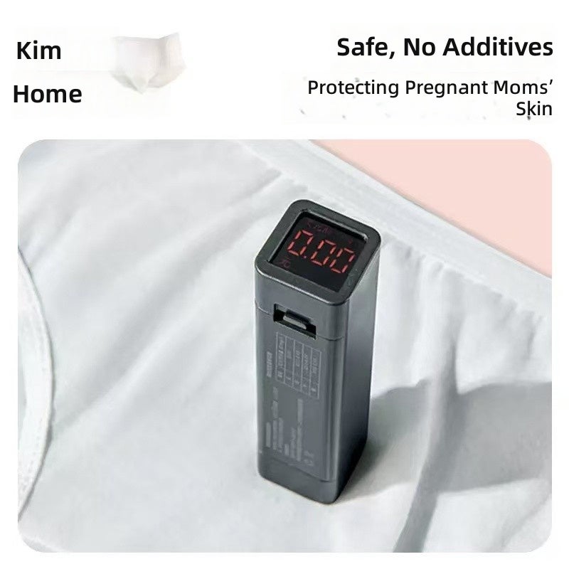 KIMHOME Pack of 10 Disposable Underwear for Women, Individually Wrapped No-Wash Cotton Briefs – Postpartum Travel Essential, Breathable &  Skin-Safe - Image 4