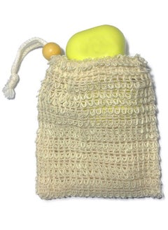 Mr.Cui'shop Natural Exfoliating Sisal Soap Saver Bag Pouch Holder For Shower Bath Pack Of 3  - Image 4