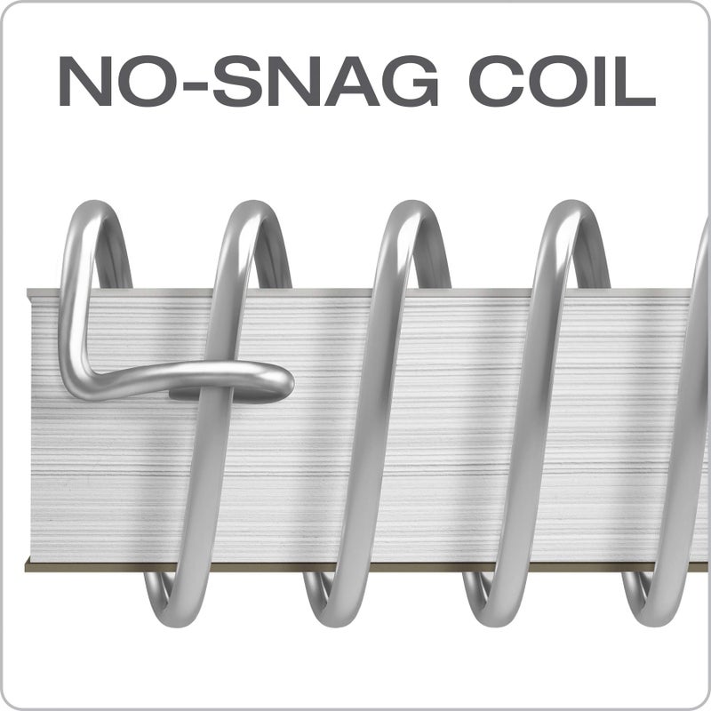 Oxford Spiral Notebook, 1 Subject, College Ruled Paper, 8 x 10-1/2 Inch, Pastel Pink, Orange, Yellow, Green, Blue and Purple, 70 Sheets (63756), Set of 6 - Image 5