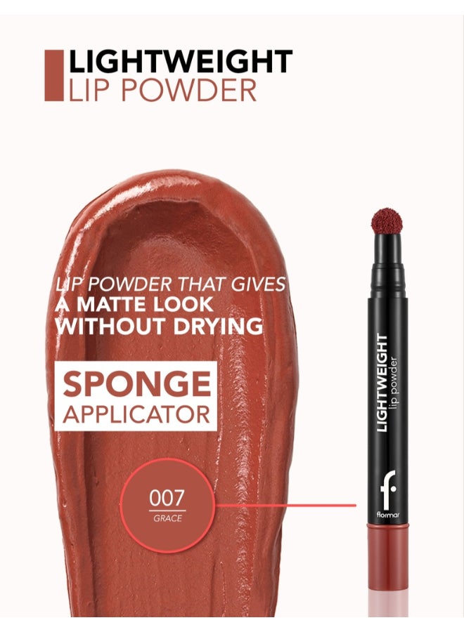 flormar Matte Finish Lip Powder 008 Essential - Image 4