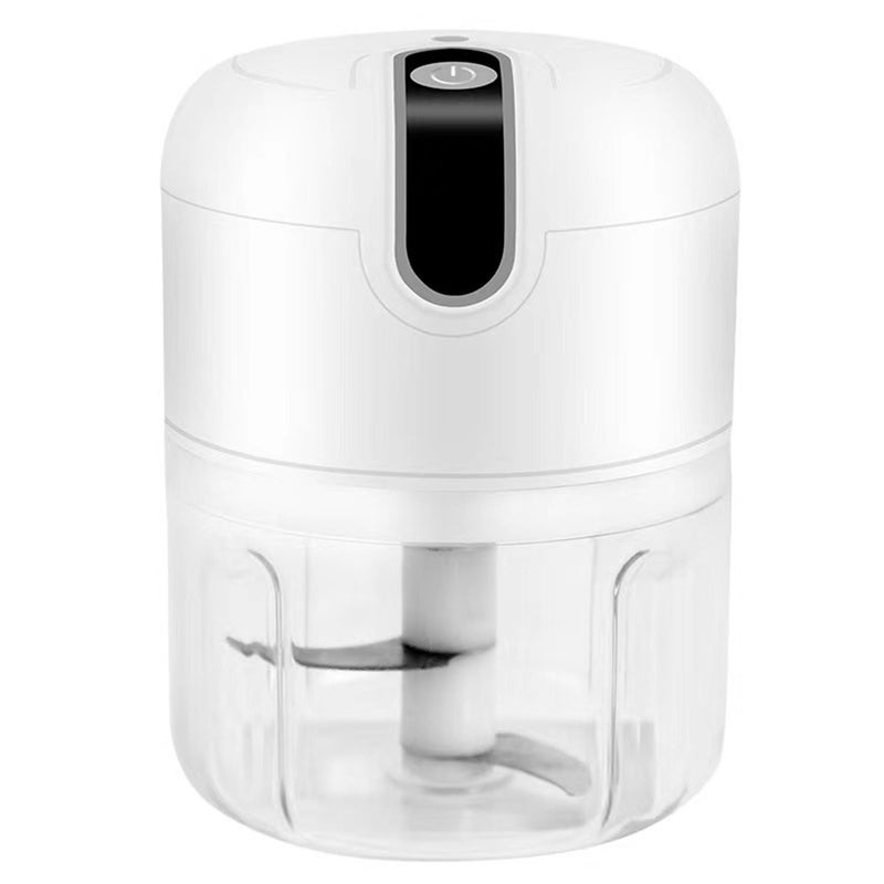 Electric garlic pounder, garlic crusher, garlic mincer, garlic paste maker, household small baby food processor - Image 1
