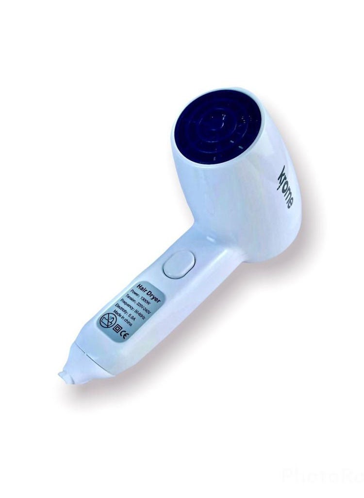 Krome Wall Mounted Hair Dryer Installable Hair Dryer Professional Hair Dryer Suitable for Hotel Bathroom Home and Travel - Image 4