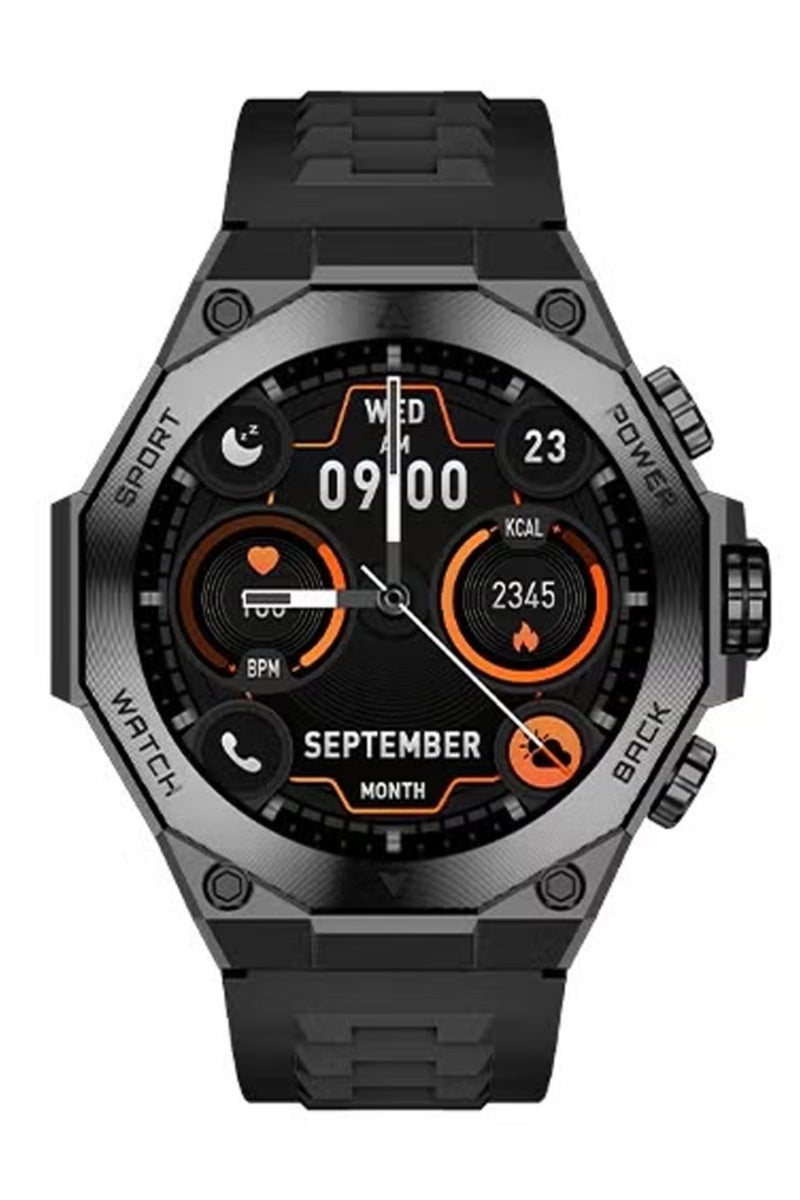 SMA 2024 High Quality AM 18 1.43''inch Sport Wireless Touch Smart Watch Mobile Phone for Men Waterproof - Image 1