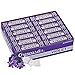 Choward's Chowards Violet Mints Candy  Bold Aromatic Flavor  Perfect for Snacks in Lunchboxes Travel Sharing and Gifting  Nostalgic Vintage Candy  Pack of 24 15 Mints Per Package 24 Packages Per Box - Image 2