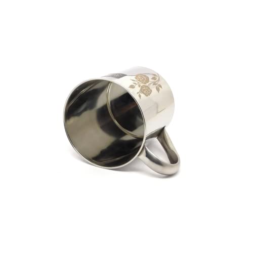 NYRA® Stainless Steel Laser Printed Mug with Glossy Finish – 900 ML - Image 4