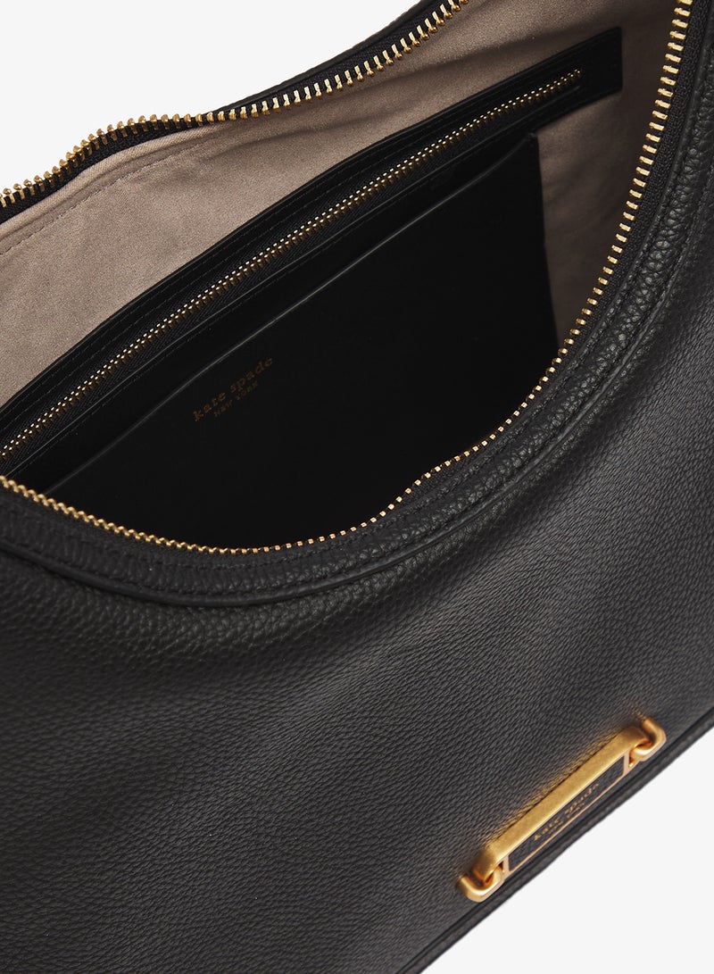 كيت سبيد حقيبة كتف بسحاب وتفاصيل شعار - Image 5