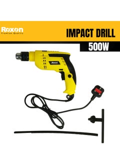 Roxon Heavy Duty Impact Drill Machine 500W, Chuck 13mm Premium Quality Drilling Machine 220-240V/50-60Hz/2800rpm  - Image 2