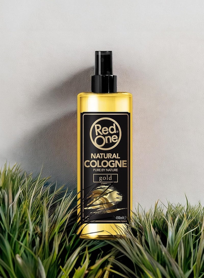 ريد ون بخاخ كولونيا ما بعد الحلاقة جولد 400 مل – انتعاش يدوم طويلاً وإحساس بالتبريد - Image 4
