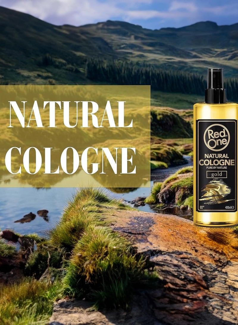 ريد ون بخاخ كولونيا ما بعد الحلاقة جولد 400 مل – انتعاش يدوم طويلاً وإحساس بالتبريد - Image 3