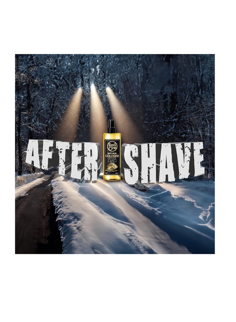 ريد ون بخاخ كولونيا ما بعد الحلاقة جولد 400 مل – انتعاش يدوم طويلاً وإحساس بالتبريد - Image 5
