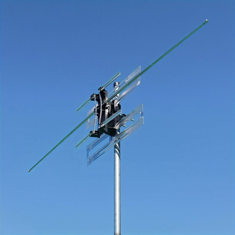 VHF UHF FM Broadcast Television Phased Array Antenna Model TLTEN A Supports Terrestrial High Standard Definition TV Signals 170 860Mhz FM Radio 85 108Mhz 33 Feet Coaxial Cable 75 Ohm Output - Image 5