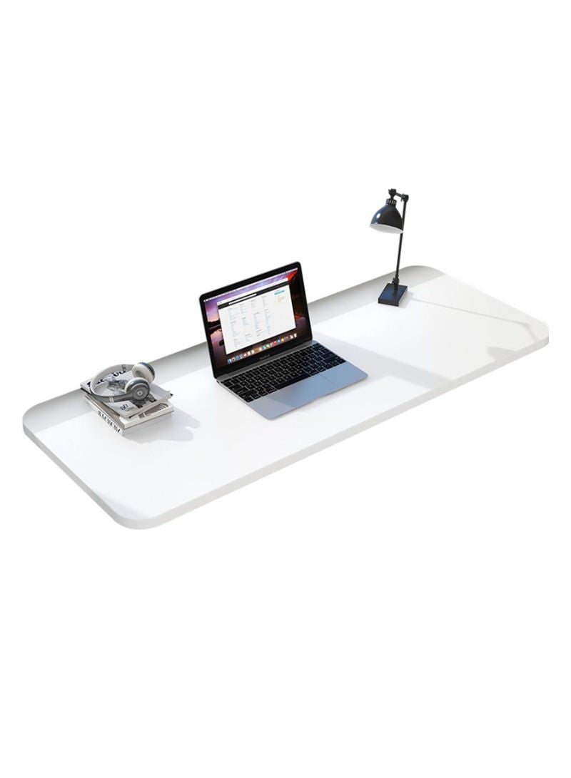 Sharpdo Multifunctional Wall Mounted Folding Computer Desk Kitchen Countertop Space Saver White 80*40cm - Image 1