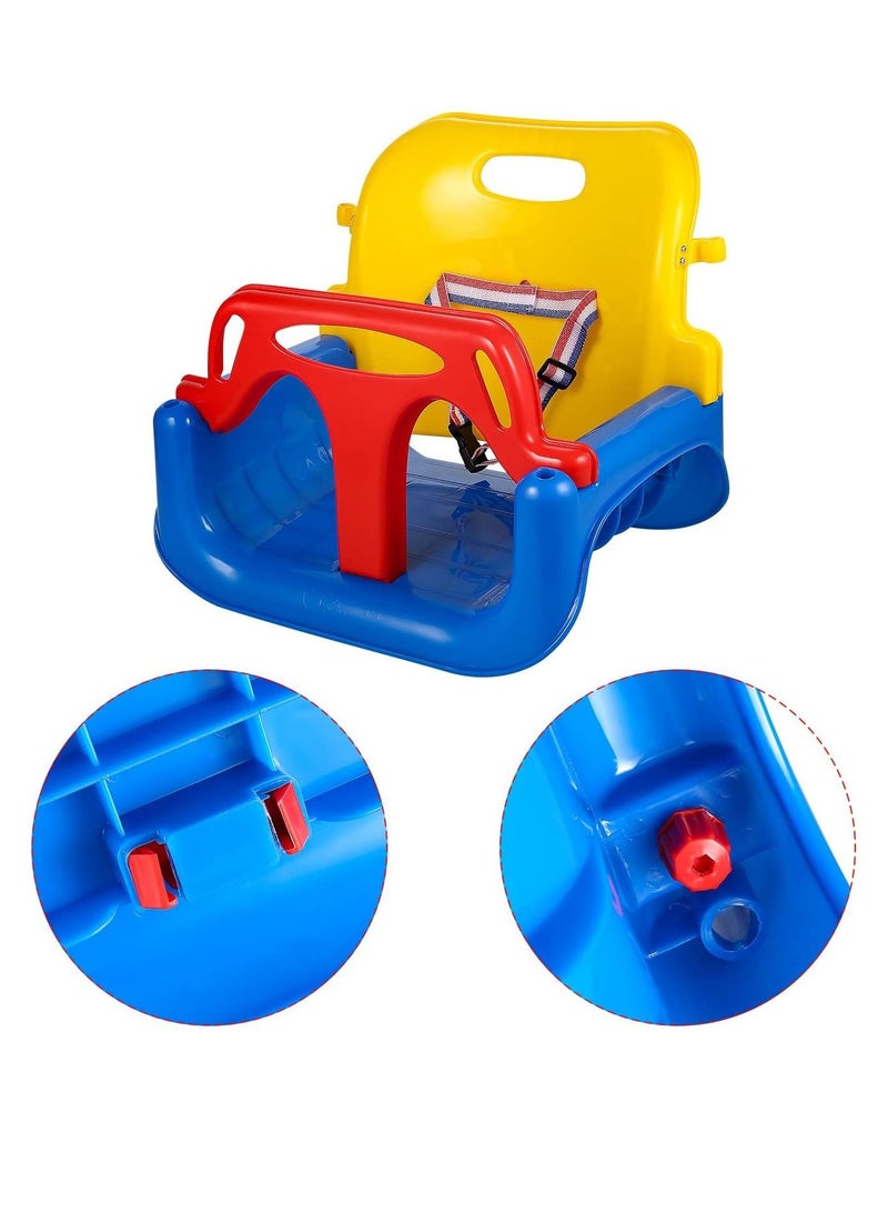DubaiGallery Swing Three-in-one Children's Swing Seat Hanging Swing Suit Suitable for Indoor and Outdoor Use Baby to Youth Swing Seat  - Image 3