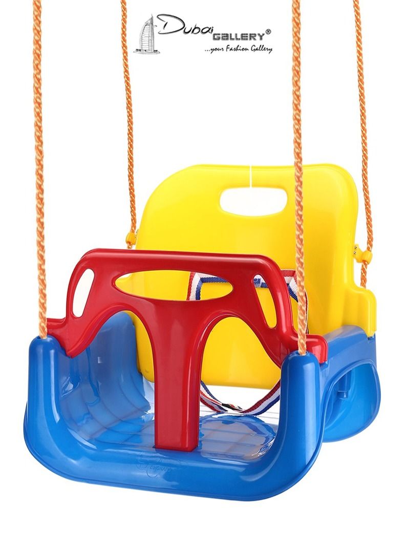 DubaiGallery Swing Three-in-one Children's Swing Seat Hanging Swing Suit Suitable for Indoor and Outdoor Use Baby to Youth Swing Seat  - Image 1