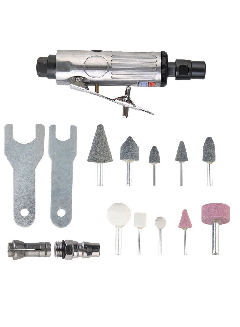 Air Powered Grinding Performance With Bag And Sanding Pads - Image 5