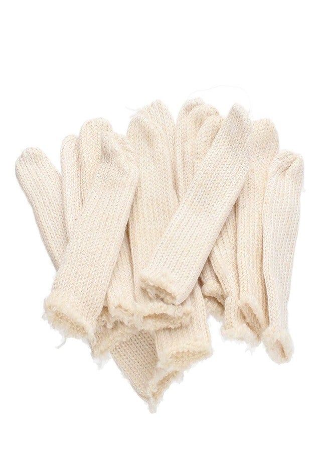 Khayl 3" Finger Cots Pack of 50 Cotton Finger Gloves, Breathable, Covers Fingertips, Fingertip Sleeves for Jewellery making, Sports, Hobby Craft DIY, etc - Image 1