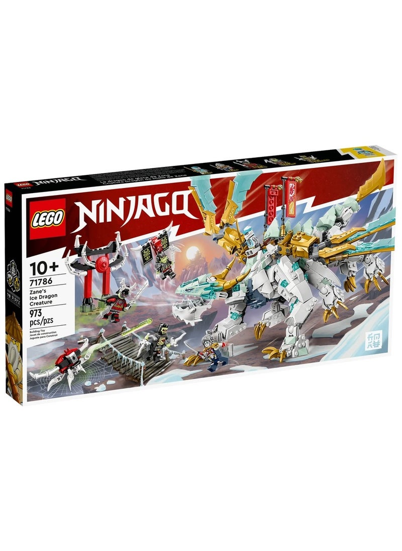 LEGO LEGO - Zane’s Ice Dragon Creature 973 Pieces - 71786  - Image 1