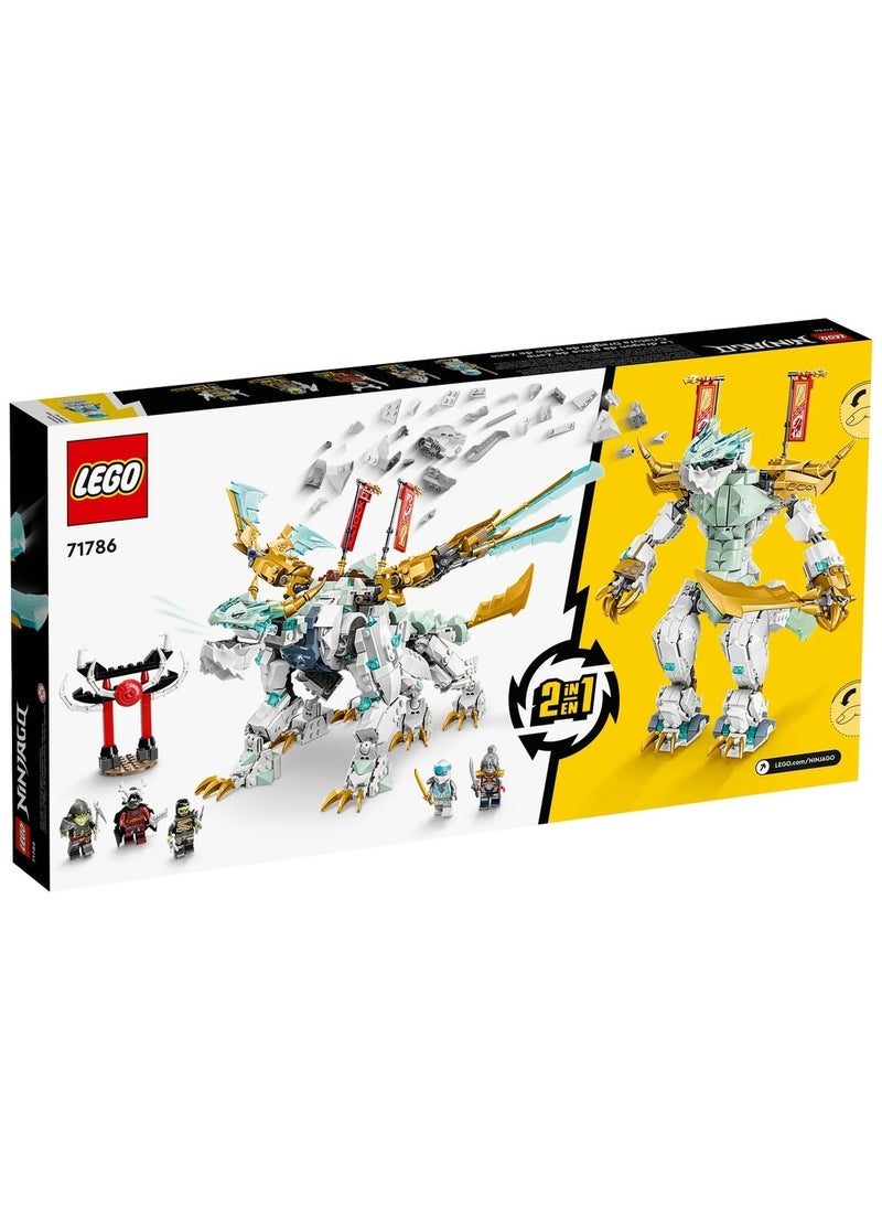 LEGO LEGO - Zane’s Ice Dragon Creature 973 Pieces - 71786  - Image 5