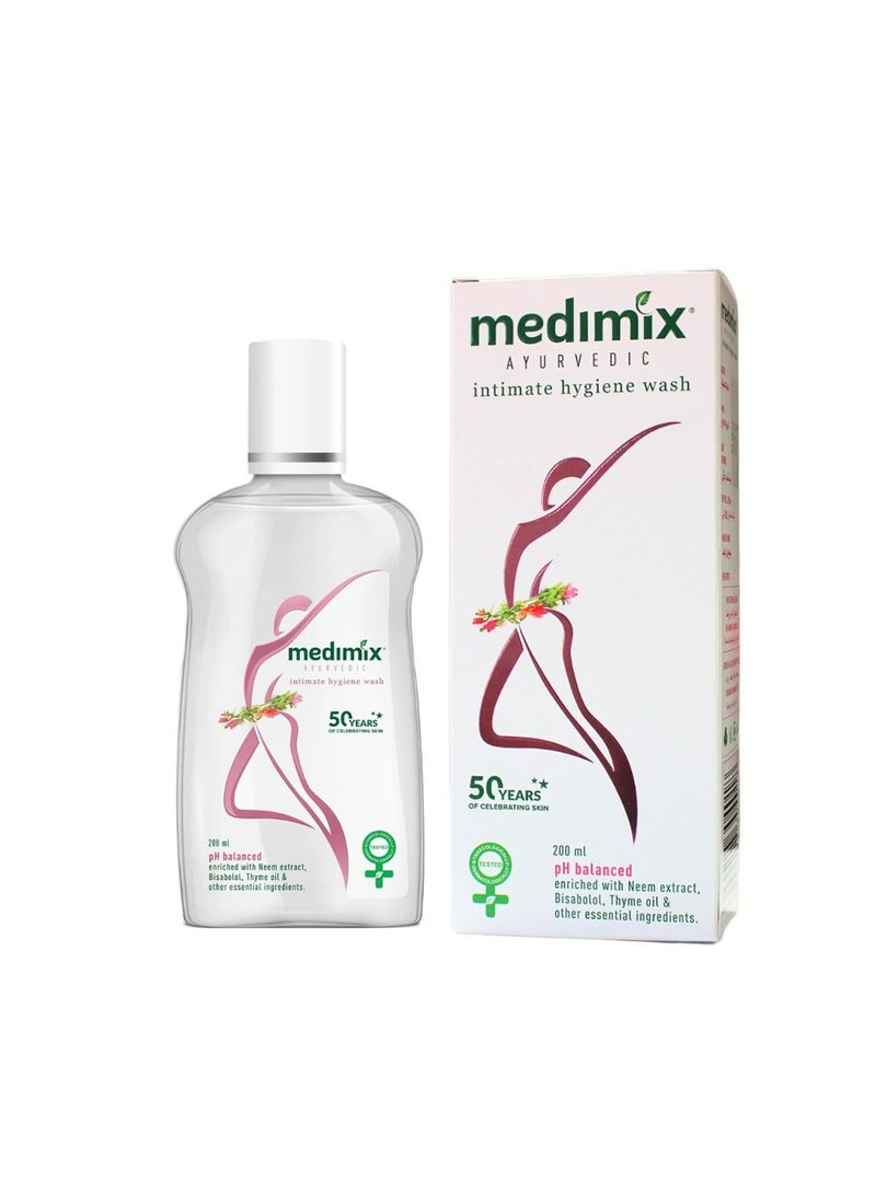 Medimix Medi mix Intimate Hygiene Wash, 200 ML, Maintains Vaginal pH Value