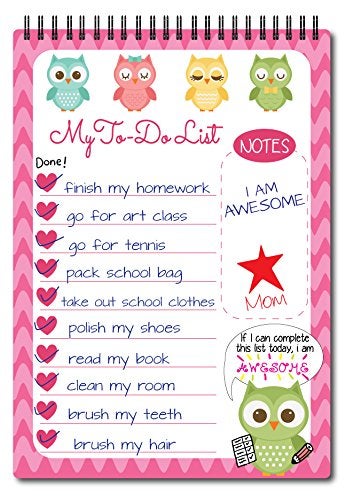 Nourish A5 Kids Owl Planner - Image 3