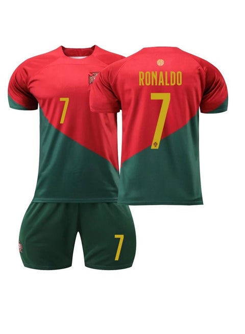 Ronaldo Jersey No. 7 Host And Guest Men's And Women's Football Shirt