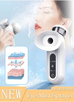 DUNISO Heated Eye Mist Sprayer for Dry Eyes, Rechargeable Eye Mister with Moist Heat to Relief MGD, Blepharitis, Stye, Chalazion,Portable Heated Eye Steamer Humidifier for Eye Skin Care Women & Men in Office  - Image 1