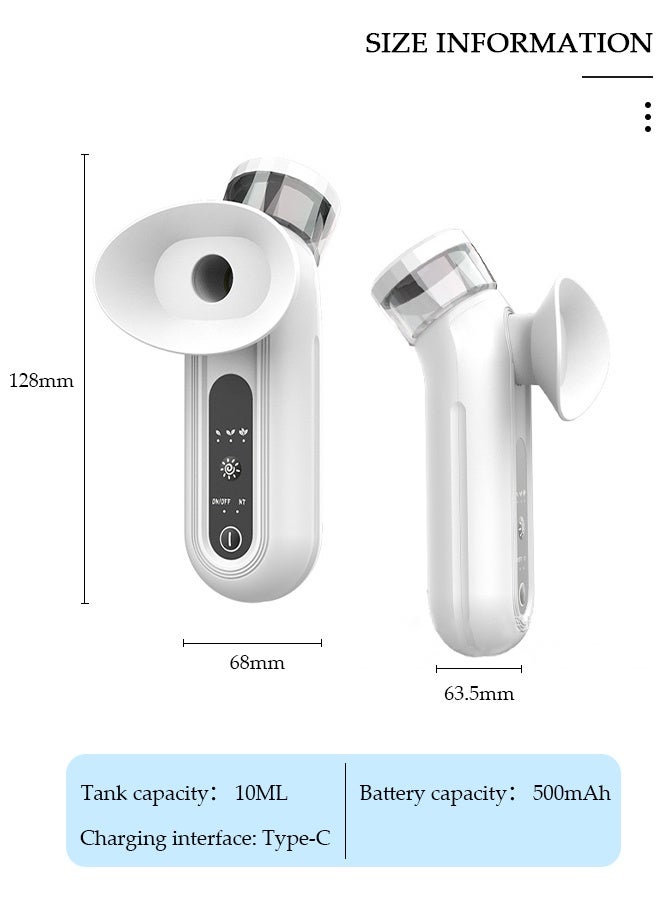 DUNISO Heated Eye Mist Sprayer for Dry Eyes, Rechargeable Eye Mister with Moist Heat to Relief MGD, Blepharitis, Stye, Chalazion,Portable Heated Eye Steamer Humidifier for Eye Skin Care Women & Men in Office - Image 4