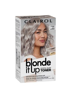 CLAIROL Blonde It Up Crystal Glow Toners Demipermanent Hair Dye Radiant Opal Hair Color Pack Of 1  - Image 1