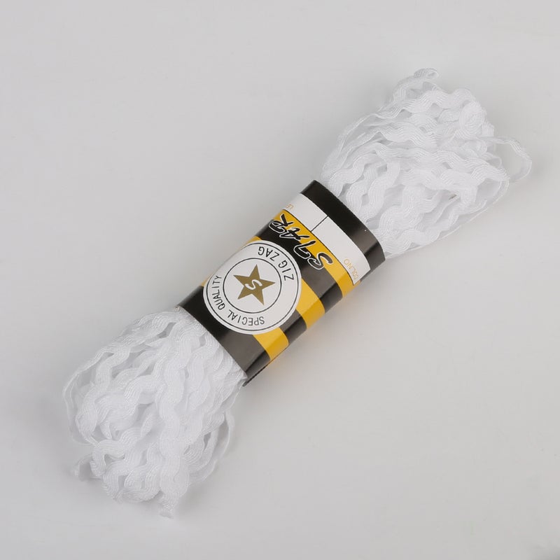 diy handmade accessories polyester wavy lace curtain accessories accessories clothing accessories materials in stock wholesale White 