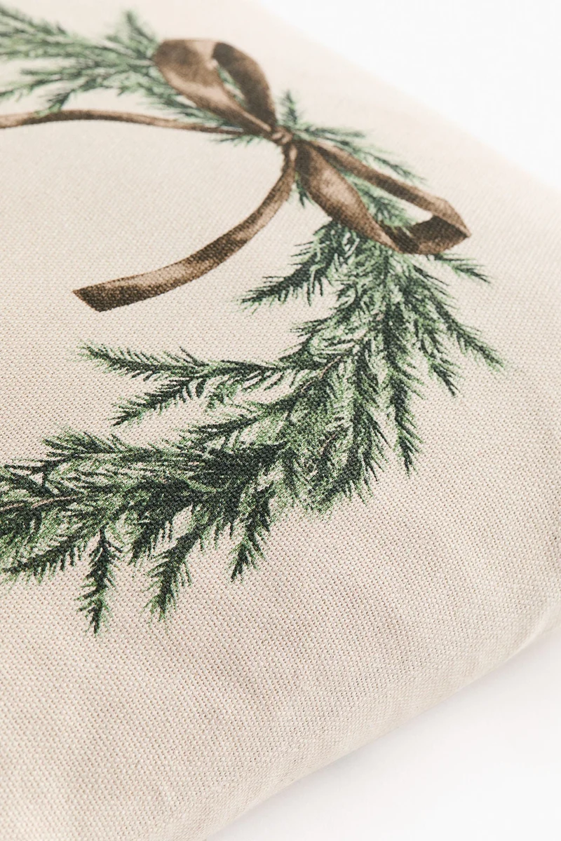 H&M Printed cushion cover