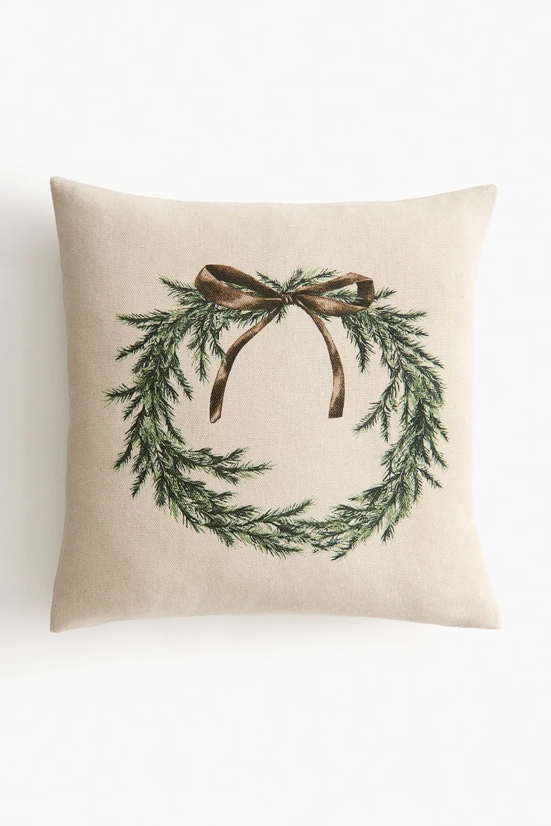 H&M Printed cushion cover