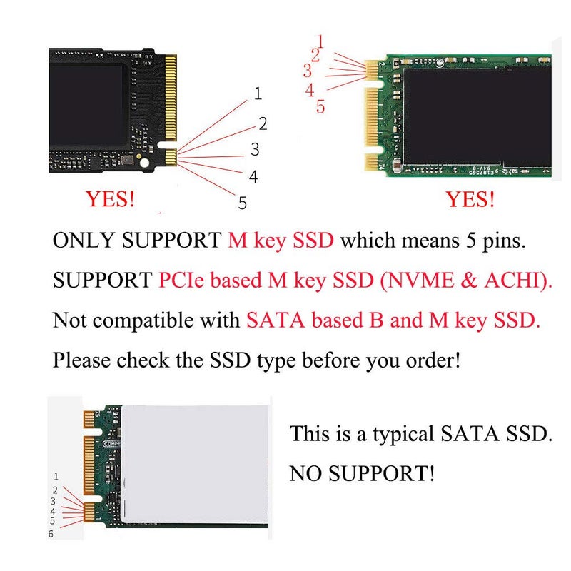V VOILA REVE M.2 NVME SSD Convert Adapter for SSD MacBook Pro 2016-2017 A1708 – Connector 22 + 34 Points - Image 3