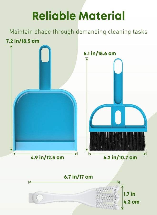 باوفلي فرشاة تنظيف أقفاص الطيور من باوفلاي، 3 قطع، مع مجرفة، طقم فرشاة تنظيف أقفاص الطيور 2 في 1، مزيل فضلات الطيور للمجاثم، بيوت الكلاب، وأقفاص الحيوانات الصغيرة، ملحقات أقفاص الطيور، فرشاة إزالة فضلات الطيور - Image 2