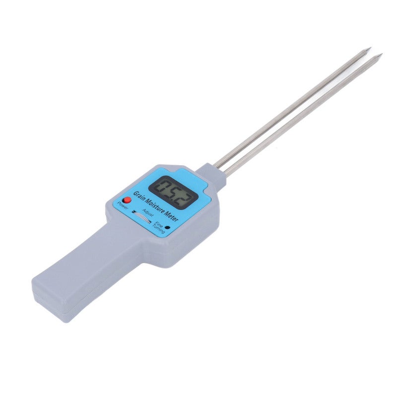 Grain Moisture Meter: 10-25% Measurement Range Precise Capacitive Sensor - Clear LED Backlight Display Digital Grain Tester for Farmers Grain Procurement Storage Home Use - Image 2