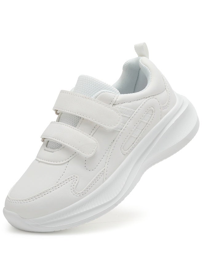 Sky View Boys and Girls Sneakers Athletic Running Protection Walking Sports casual Shoes for childrens school shoes with hook and loop straps - Image 1