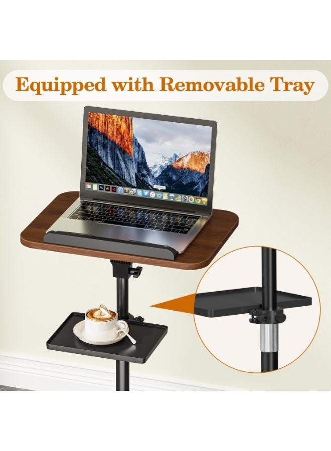 170cm Muslim Quran Holder Prayer Book Stand for Prayer, Worship, Reading, Floor Book Stand with Removable Tray, Adjustable Wooden Quran & Book Stand – Portable Rehal/Holder - Image 2