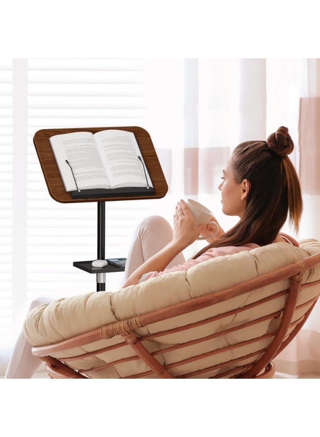 170cm Muslim Quran Holder Prayer Book Stand for Prayer, Worship, Reading, Floor Book Stand with Removable Tray, Adjustable Wooden Quran & Book Stand – Portable Rehal/Holder - Image 4