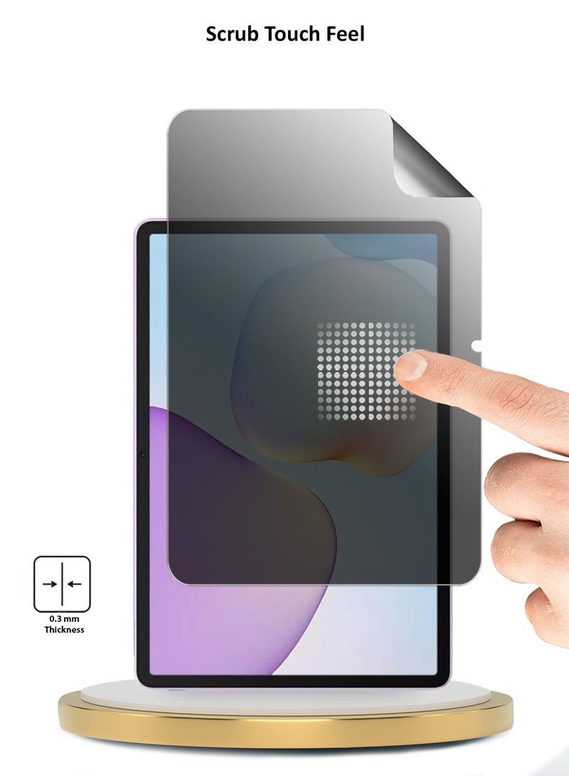 دبليو تيك هواوي ميت باد 11.5 (2026) شاشة 11.5 بوصة واقي شاشة رقيق ومرن من فئة Wtech Premium Pure Hydrogel ضد التجسس / حماية الخصوصية (TSHFMP) - شفاف - Image 3