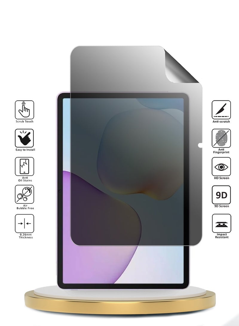 دبليو تيك هواوي ميت باد 11.5 (2026) شاشة 11.5 بوصة واقي شاشة رقيق ومرن من فئة Wtech Premium Pure Hydrogel ضد التجسس / حماية الخصوصية (TSHFMP) - شفاف - Image 2