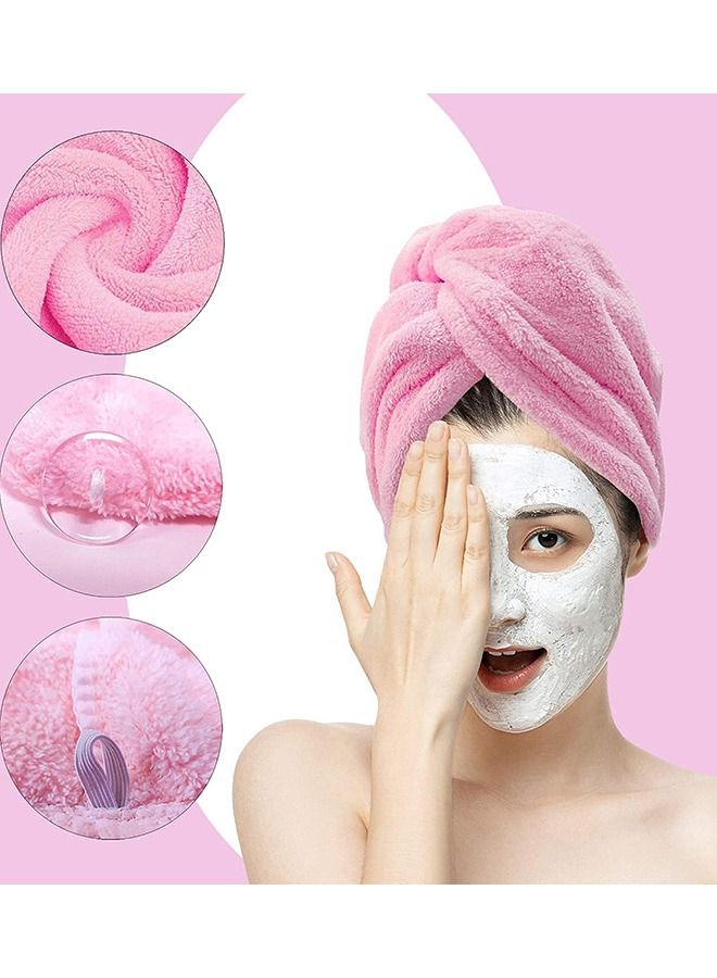 Microfiber Hair Towel for Curly Hair,  Turbans for Wet Hair Drying Towels,  Fast Dry Hair Towel Wrap, 26 Inch10 Inch - Image 3