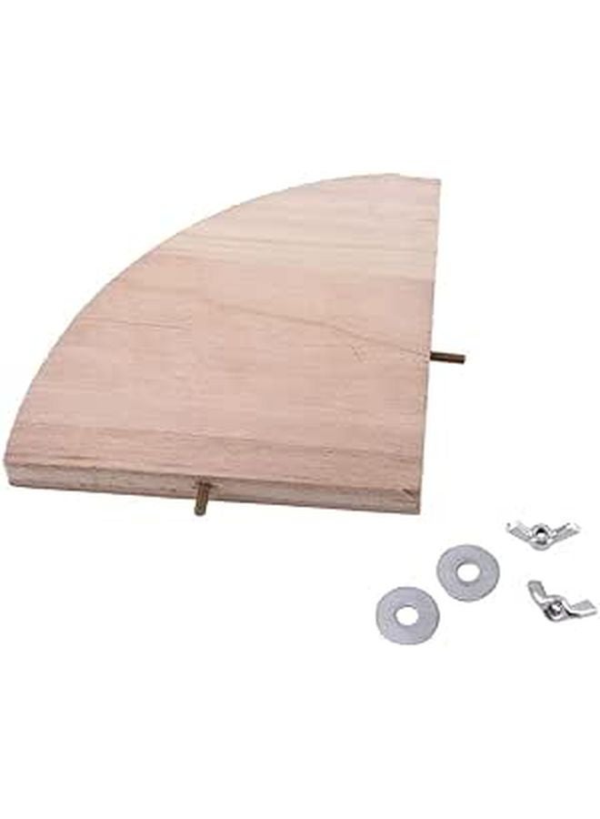 Wooden Birdcage Ladder Perch Stand 5 Inches Budgie Exercise Accessories - Image 1