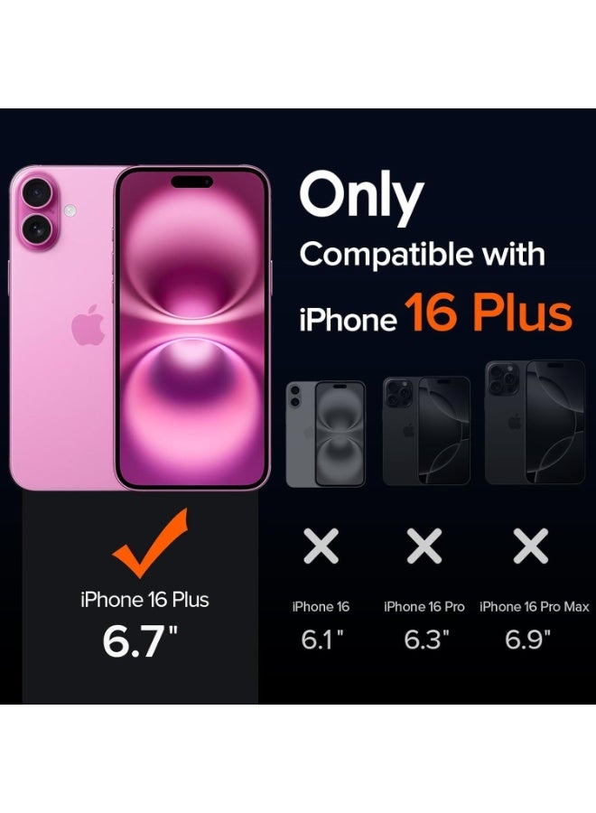 جراب  iPhone 16 Plus مغناطيسي شفاف لهاتف iPhone 16 Plus جراب مضاد للصفرة والحماية العسكرية ومضاد للصدمات ومضاد للخدش شفاف - Image 2