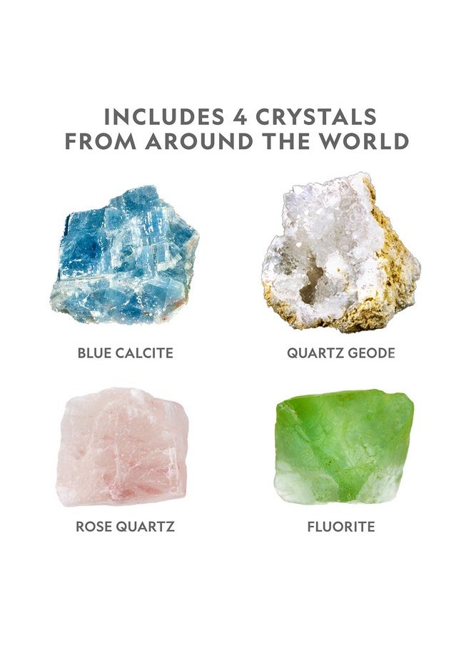 NATIONAL GEOGRAPHIC - Mega Crystal Growing Kit For Kids Grow 6 Crystals With Light - Up Stand Science Gifts 812 Crystal Making Experiment Science - Image 1